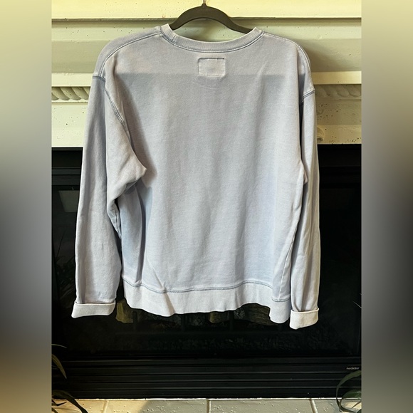 Roots Light Blue Athletic Sweatshirt - Picture 3 of 3